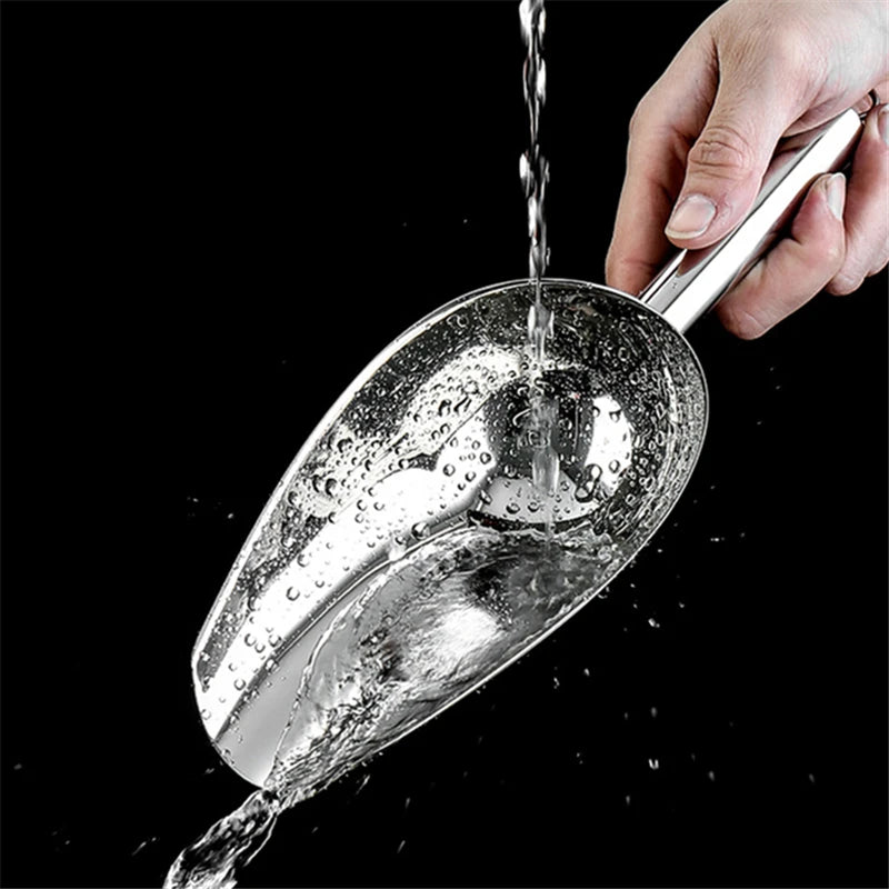 כף קרח מאלומיניום - Ice Scoop מקצועית