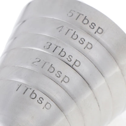Jigger מדידה מנירוסטה עם סימונים מובנים – 15 עד 75 מ״ל
