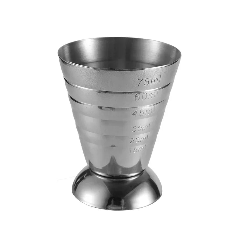 Jigger מדידה מדורג מנירוסטה – זהב וכסף